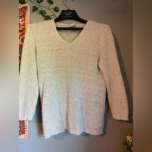 White Knit Sweater